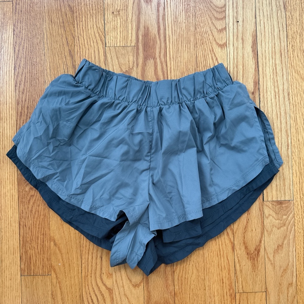 FP Movement by Free People Gray Athletic Shorts